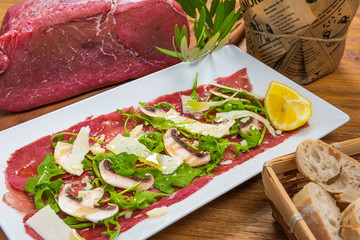Carpaccio vom Rind