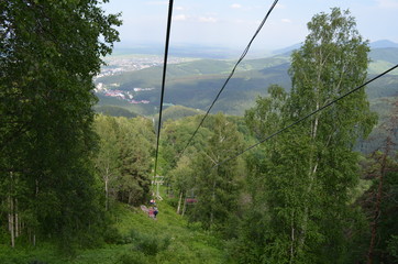 Канатная дорого в Белокурихе