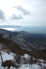 越前岳から相模湾と伊豆半島の眺望