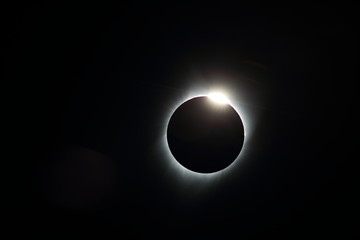 Sun eclipse August 21, 2017 Kimberly Oregon, USA