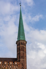 Obraz premium Marienkirche in Danzig