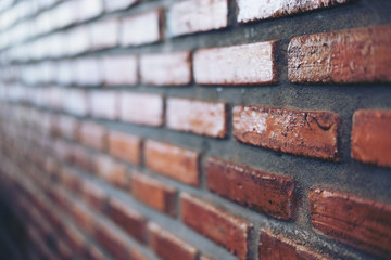 Brick wall texture and detail