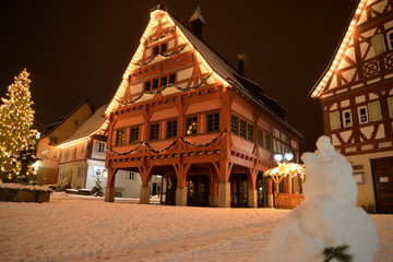 Weihnachten in Plochingen (Baden-W&uuml;rttemberg - Deutschland)