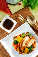 Chicken stir fry