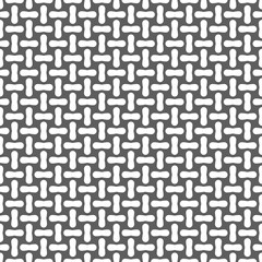 Seamless geometric pattern of metal or woven fiber. Vector Illustration