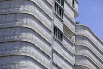 Florida residences boarded up with hurricane shutters for Irma