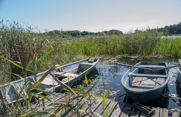 Seen am Havelradweg zwischen Zehdenick und F&uuml;rstenberg