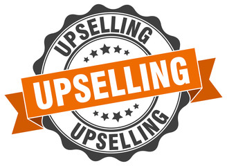 upselling stamp. sign. seal