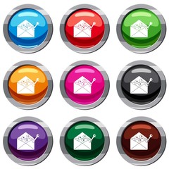 Envellope with graph set 9 collection