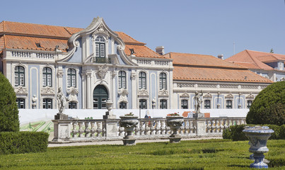 The castle of Queluz in Portugal.