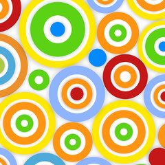 Colorful Circles Pattern
