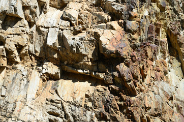 Rude rock background and texture
