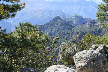 Mountains of Copper Canyon, in Copper Canyon National Park, Mexico