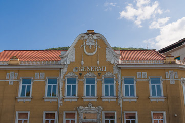 Company headquarter in historic building.
