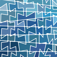 abstract vector stained-glass mosaic background