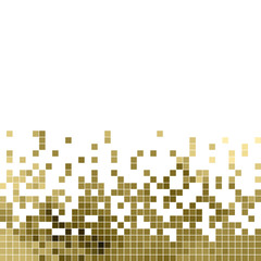 abstract vector square pixel mosaic background