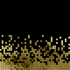 abstract vector square pixel mosaic background