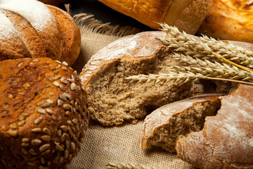 assorted bread and pastry