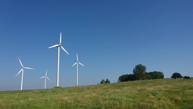 elektrownia wiatrowa, wiatraki