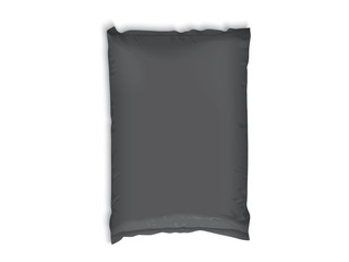 Paper or plastic bag Easy to change colors Mock Up Vector Template