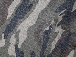 Textile camouflage uniform color background pattern. abstract background and texture for design