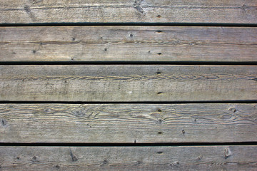 Old gray Wooden board horizontal texture background