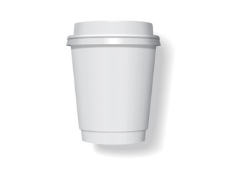 Plastic cup for your design and logo.