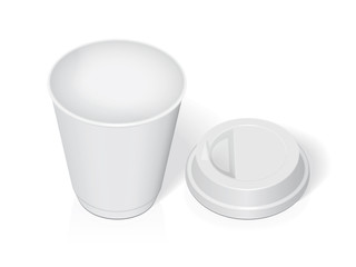 Plastic cup for your design and logo