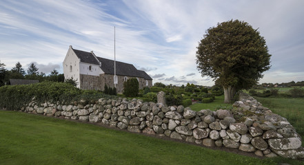 Hjortdal Church in Denmark