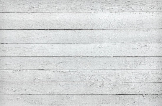 Black and white texture of blank wooden planks