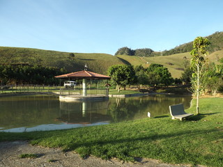 O lago sereno