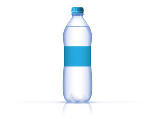 A bottle of water for your design and logo.
