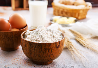 ingredients for baking