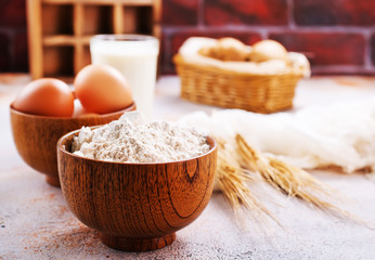 ingredients for baking