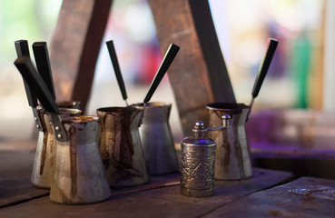 Jezva for turkish coffee