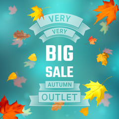 Autumn sale banner