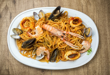 Tagliatelle allo scoglio