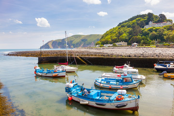 Lynmouth Devon England UK