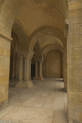 The basilica du Sacre Coeur in Paray-le-Monial, France. Undercuts the entrance...