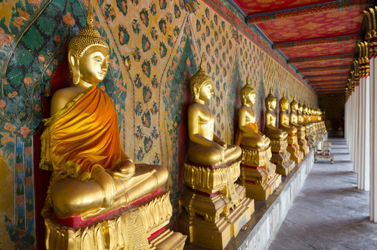 Golden Budda in Wat Arun