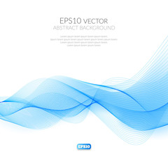 Abstract background with geometric pattern of lines. Wave and distortion of forms. Glide in the air.