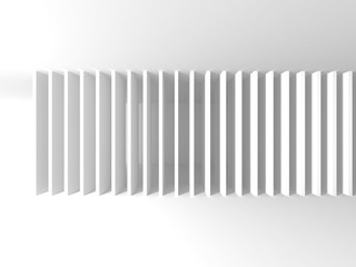 Abstract Modern White Architecture Background