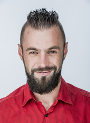 Fototapeta premium emotional guy