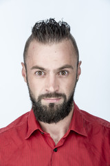 Obraz premium emotional guy