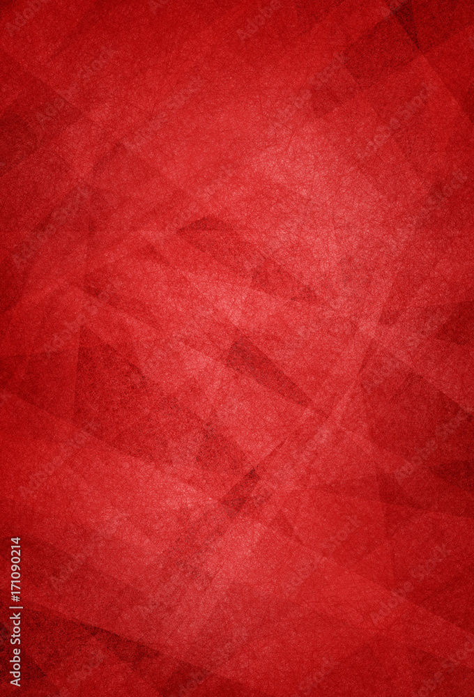 Canvas Prints red background with layered white geometric shapes in artistic pattern, classy elegant christmas or 