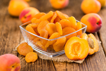 Portion of Dried Apricots