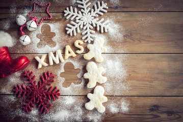 Xmas homemade cookies