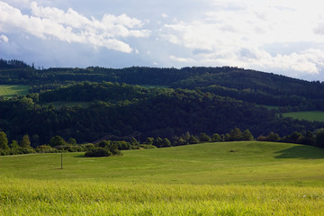 Fototapeta na wymiar Czech republic countryside