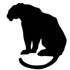 tiger silhouette