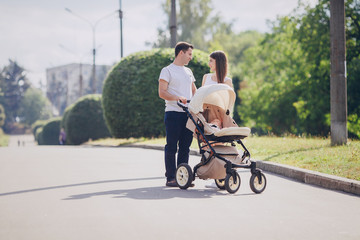 family in park